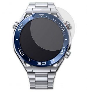 atFoliX Schutzfolie für Huawei Watch Ultimate, (3 Folien), Entspiegelnd und stoßdämpfend