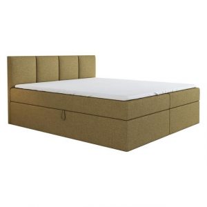 A&J MöbelLand GmbH Boxspringbett Boxspringbett ABI mit 2 Bettkästen, Bonell-Matratze und Topper.
