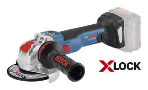 Bosch Professional Akku-Winkelschleifer GWX 18V-10 SC, Solo ohne Akku - in L-BOXX