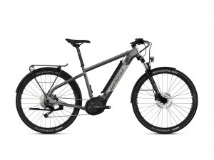 GHOST E-Teru B Essential EQ (500 Wh), 9 Gang Kettenschaltung, Herrenfahrrad, Diamant, Modell 2022, 27,5 Zoll 51 cm light grey/dark grey