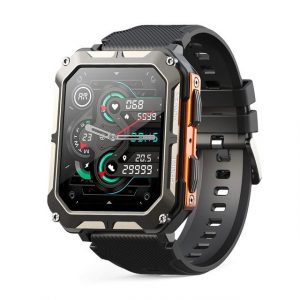 GelldG Smartwatch Herren Militär mit Telefonfunktion, 1,83'' Display Smartwatch