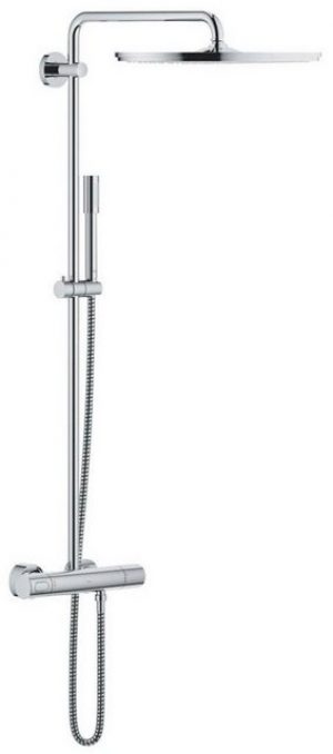 Grohe Duschsystem Rainshower, Höhe 112,9 cm, 3 Strahlart(en), Packung, mit Wassersparfunktion