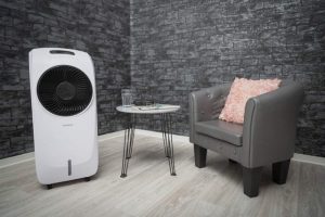 Thomson Kompakt-Küchenmaschine Thomson WT250 Luftkühler mit Wasserkühlung-3-in-1 Klimagerät (Air, 95 W