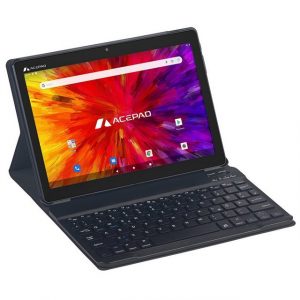 Acepad A130T Tablet (10,1", 64 GB, Android 12, 4G (LTE), Octa Core, 4 GB Ram, 10", WiFi, mit Bluetooth-Tastatur)