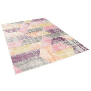 Designteppich Designer Teppich Pastell Ivy Rosa Purple Trend, Pergamon, Rechteckig, Höhe: 11 mm