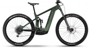 GHOST E-Riot EN Universal 29 (750 Wh), 12 Gang Kettenschaltung, Herrenfahrrad, Diamant, Modell 2023, 29 Zoll 44 cm dark green/met. green - glossy
