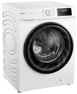 Medion® Waschmaschine MD 37513, 12 kg, 1400 U/min, Wäschenachlegen, Timerfunktion, 15 Waschprogramme