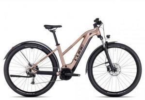 Cube Reaction Hybrid Performance 500 Allroad Trapez 2023 | metallicbrown'n'orange | XL | E-Hardtail-Mountainbikes