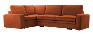 MKS MÖBEL Ecksofa ALTEA, zum Wohnzimmer mit Schlaffunktion und Bettkasten, L - Form Couch