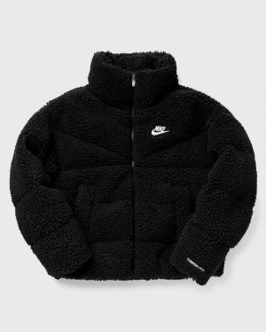 Nike WMNS Therma-FIT City Series Synthetic Fill High-Pile Fleece Jacket women Down & Puffer Jackets Black in Größe:L