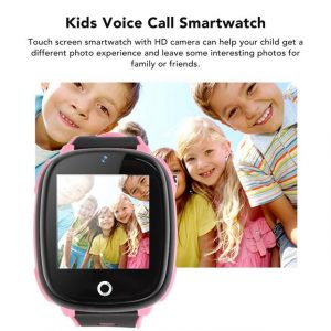 PRANITE 1,44 Zoll Kinder-Smartwatch für Jungen und Mädchen Smartwatch Touchscreen-Telefonuhr, Zwei-Wege-Sprachanruf, IP67 wasserdicht, SOS-Alarm