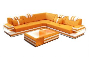 Sofa Dreams Ecksofa Design Polsterstoff Sofa Ragusa L Form M Mikrofaser Stoffsofa, Couch wahlweise mit Hocker