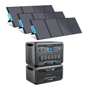 BLUETTI Stromerzeuger AC300+B300 mit 3*PV200 Solar Generator kit, (1-tlg)