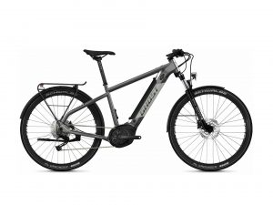 GHOST E-Teru B Essential EQ (500 Wh), 9 Gang Kettenschaltung, Herrenfahrrad, Diamant, Modell 2022, 27,5 Zoll 45.5 cm light grey/dark grey