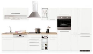 HELD MÖBEL Küchenzeile Eton, mit E-Geräten, Breite 390 cm