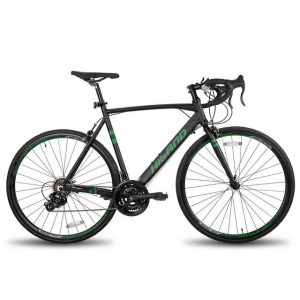 HILAND Rennrad 700C/28 Zoll Aluminium Rennrad Road Bike für Herren Damen, 21 Gang Shimano TY300 Schaltwerk, Kettenschaltung, (set), für Damen und Herren 160 - 195 cm City Commuter Fahrrad