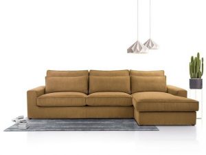 MKS MÖBEL Ecksofa CANES, L - Form Couch, mit lose Kissen, modern Ecksofa