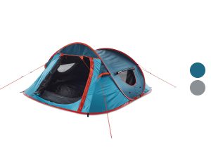 Rocktrail Campingzelt, Pop-Up-Zelt für 3 Personen, verdunkelt