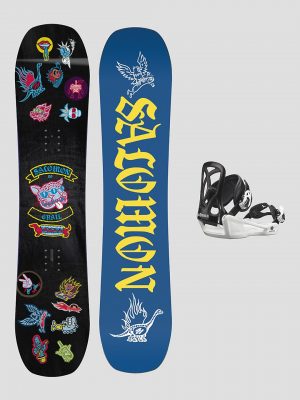Salomon Grail+Goodtime Black Xs 2024 Snowboard-Set uni