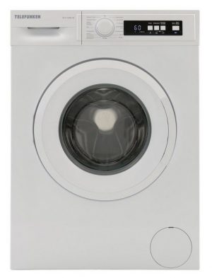 Telefunken Waschmaschine W-6-1200-W, 6 kg, 1200 U/min, LED Display, Mengenautomatik und Überlaufschutz