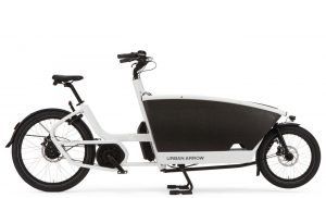 Urban Arrow Family Performance Essential Lastenrad des Jahres - 20/26 Zoll 500Wh Enviolo Lastenrad - weiß
