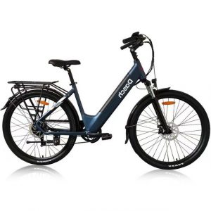 iceagle E-Bike Elektrofahrrad S5 Klapprad E-Bike E-Falträder Shimano 7-Gang-Getriebe, Batteriebetrieben, Kettenantrieb, (36V 16Ah Akku E-Mountainbike,mit intelligentem BMS. App und Kreuzfahrt), Straßenreifen, Blau