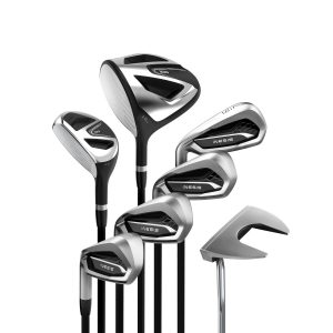 Golfschläger Set 100 (7 Schläger) - linkshand Graphit Größe 2