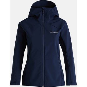 PEAK PERFORMANCE Damen Funktionsjacke W Explore Hood Jacket-BLUE SHADOW