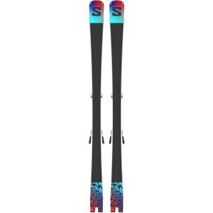 SALOMON Herren All-Mountain Ski E ADDIKT + Z12 GW F80 Wh/B