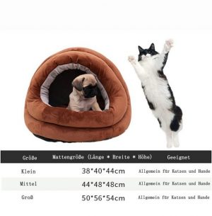 Zeaicos Hundematte Verdicken Haustierbett Weiche Haustier Matte, Bett Winter Kuschelig