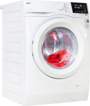 AEG Waschmaschine 6000 LR6F60400, 10 kg, 1400 U/min, ProSense® Mengenautomatik - spart bis 40% Zeit, Wasser und Energie