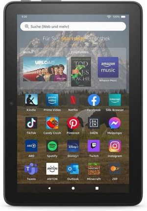 Amazon Fire HD8 64GB, black Tablet