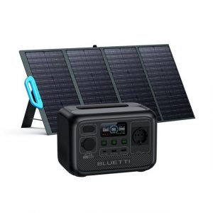 BLUETTI Stromerzeuger AC2A Tragbarer Power Generator mit 120W Solarpanel, 0,30 in kW, (package, mit PV120 Solarmodul), 204.8Wh LiFePO4/300W AC/3.6 kg