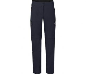Bergson Zip-off-Hose VALLI zip-off Damen Radhose, robust elastisch, Kurzgrößen, Nacht blau