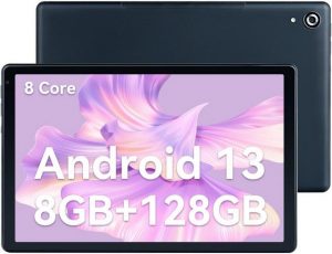 CHOFSLIA 8-Core-Prozessor, 8GB RAM Bluetooth 5.0, 5000mAh, 5MP + 8MP, HD Tablet (10", 128 GB, Android 13, 5G/2.4G WiFi, Multifunktionales Kraftpaket: Ihr vielseitiger Begleiter)