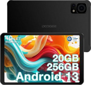 DOOGEE T20 Mini Pro 20 GB RAM Octa Core Prozessor Tablet (8,4", 256 GB, Androïd 13, 4G LTE/5G WiFi, Mit den besten und erstaunlichsten Funktionen, attraktivem Design)