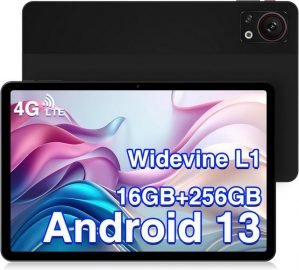 DOOGEE T30S 6GB RAM 8580mAh Tablet (11", 256 GB, Android 13, 4G LTE +5G WiFi, Mit den besten und erstaunlichsten Funktionen, attraktivem Design)