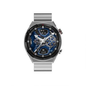 DTC GmbH Smartwatch für Männer - Silber Smartwatch Multifunktionale Smartwatch für Ihren Valentinstag!