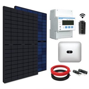EPP.Solar Solaranlage 3440W/3000W Balkonkraftwerk Komplettset inkl. Bifaziale Solarmodule, Huawei Hybrid Wechselrichter SUN2000 3KTL M1 HC
