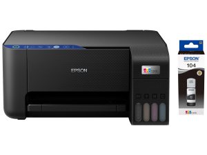 EPSON EcoTank "ET-2811" Multifunktions Tintenstrahldrucker inkl. zusätzlicher Tintenflasche schwarz