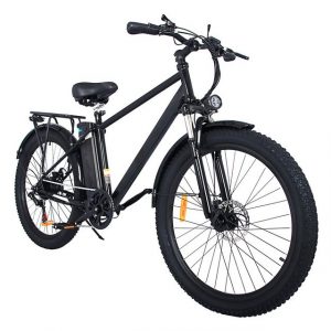 Fangqi E-Bike 26Zoll Elektrofahrrad, Shimano 7-Gang, Herren und Damenfahrrad, 25km/h, 250W Heckmotor