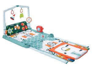 Fisher-Price 3-in-1-Spieldecke "Kleines Ferienhaus", mit Aktivitätsspielzeug