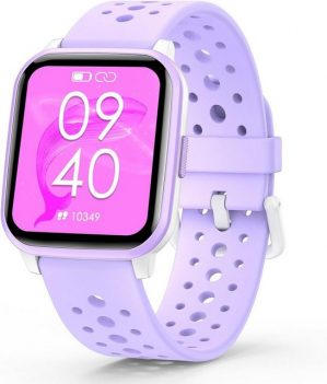 HENGTO Ttolles Geschenk für Jungen Mädchen Teenager Smartwatch (1,4 Zoll, Android iOS), mit 19+ Sportmodi, Herzfrequenz, Schlafmonitor IP68 wasserdichte