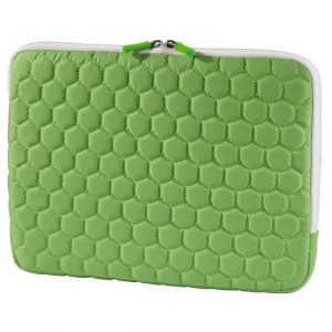 Hama Laptoptasche Notebook-Tasche Cover Case Sleeve Grün, Laptop Schutz-Hülle passend für 10" bis 12,4