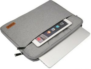Hizek Laptoptasche Wasserdichte Laptop-Tasche - Reißverschluss, für Notebook und Tablet (Stylische Laptoptasche, Stylische Laptoptasche - Schutz mit Eleganz), Wasserdicht und gepolstert - optimaler Schutz für Ihren Laptop.