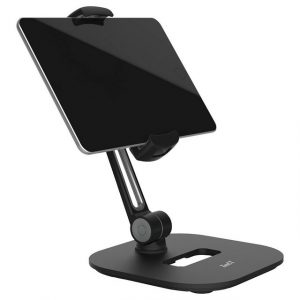 Houhence Tablet Ständer, Halterung für iPad Verstellbare, Schwarz Tablet-Ständer