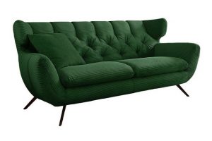 KAWOLA Sofa CHARME, 2-Sitzer od. 2,5-Sitzer, Velvet od. Cord, versch. Farben