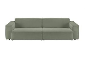 KAWOLA Sofa SAMU, Feincord 2-Sitzer od. 3-Sitzer versch. Farben