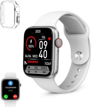 Ksix Urban 4 Anrufen und Benachrichtigungen Mini Smartwatch (1,74 Zoll, Android / iOS), Mit den besten und erstaunlichsten Funktionen, attraktivem Design