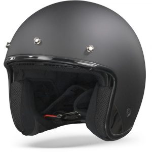 LS2 OF601 Bob Solid Matt Black Jet Helmet Size 2XL